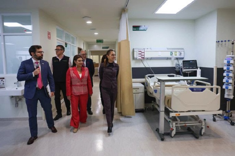 Presidenta Claudia Sheinbaum Inaugura Hospital Oncológico Para La Mujer de La Cdmx del Imss Bienestar, Que Atenderá a 500 Mil Mujeres al Año
