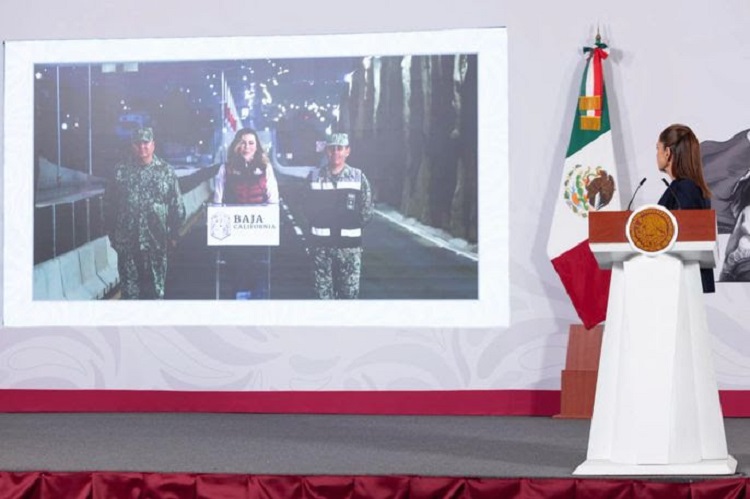 Presidenta Claudia Sheinbaum Inaugura Segundo Tramo del Viaducto Elevado de Tijuana, BC; Reduce El Recorrido del Aeropuerto a Playas de 34 a 12 Minutos