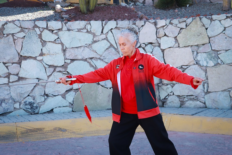 Promueven bienestar físico y mental con clases de Tai Chi en el Parque Ecológico Cubitos