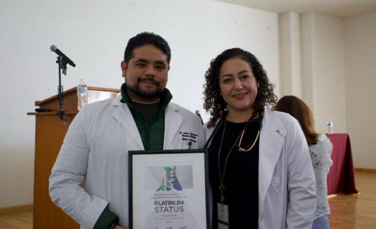 Recibe HG del ISSSTE en Hidalgo distinción internacional por atención a enfermedad vascular cerebral