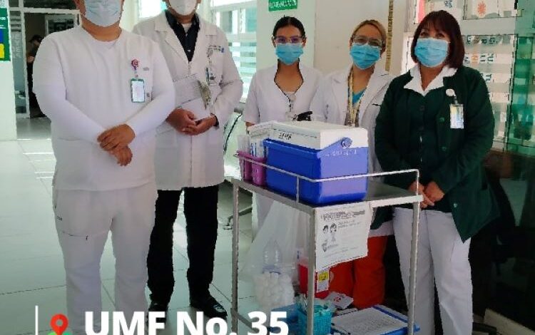 Refuerza IMSS Hidalgo jornada de vacunación y mantiene atención hasta las 20:00 horas