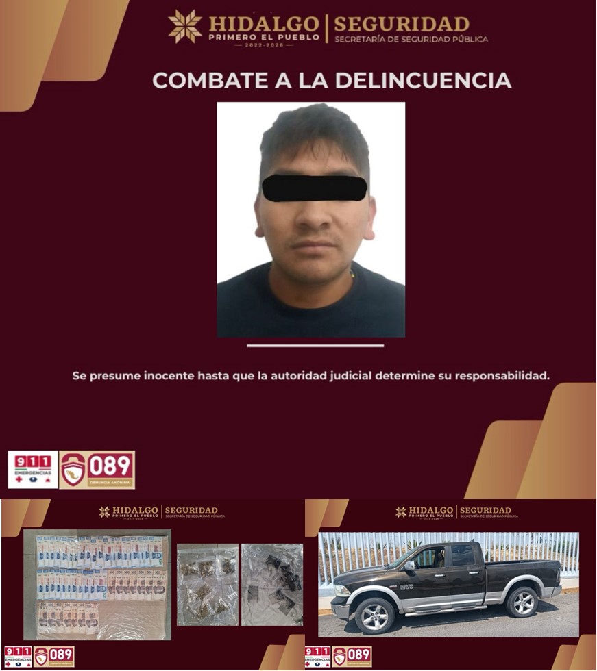 SSPH Detiene a Presunto Líder del Grupo Delictivo “Los Poshcos”