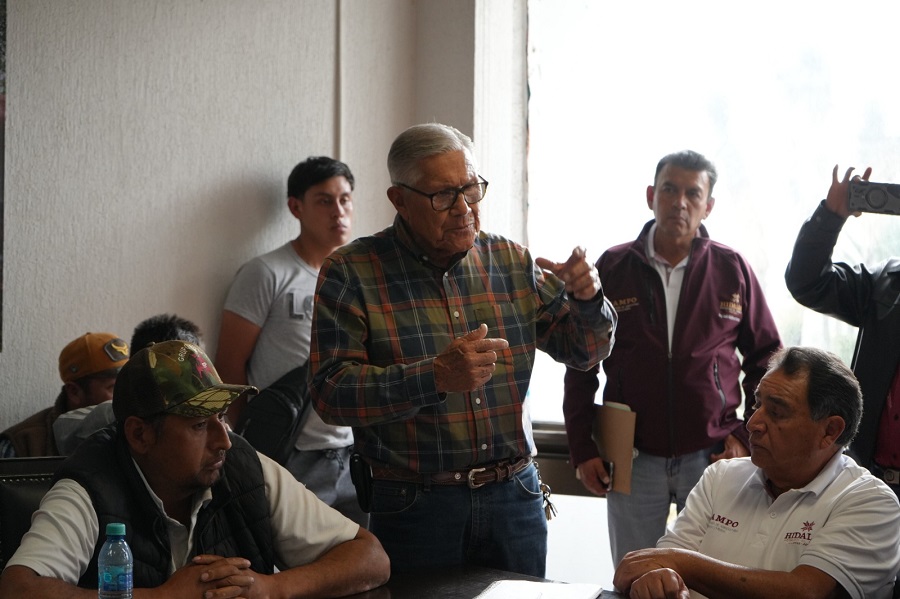 Saderh dialoga con sector lechero del Valle de Tulacingo