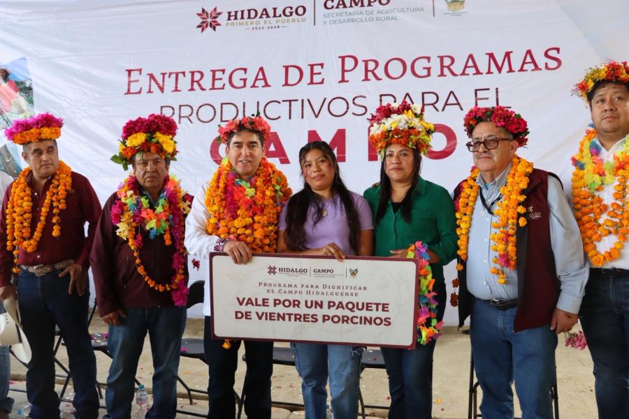 Saderh Impulsa al Campo en la Huasteca Con Entrega Histórica de Apoyos