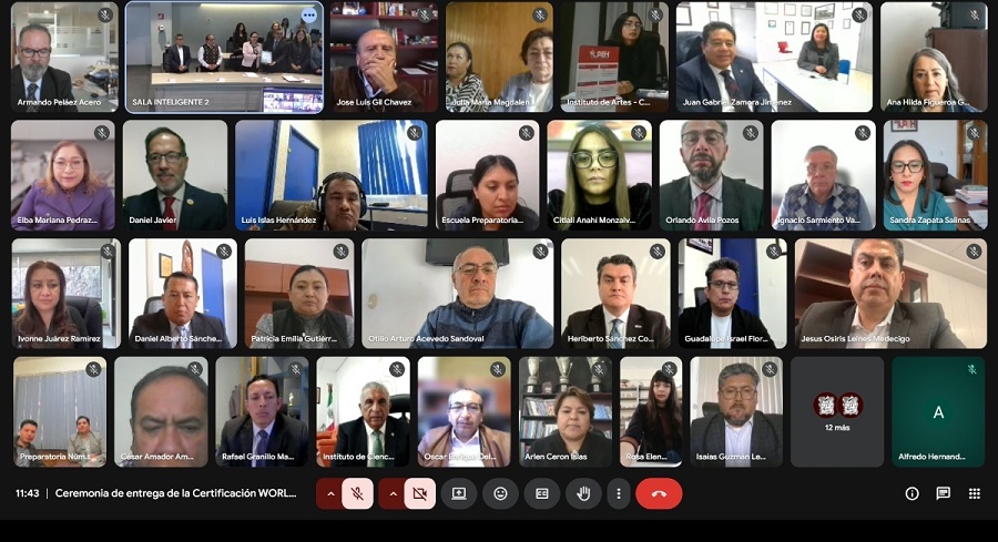 UAEH recibe certificación WORLDCOB