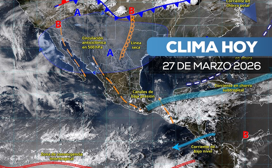 pronosticó el Servicio Meteorológico Nacional (SMN)