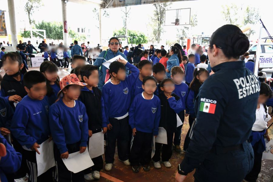 “Ciudad Policía” impulsa la cultura de la prevención en infancias de Mixquiahuala de Juárez