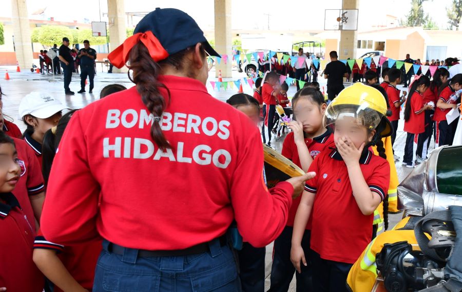 “Ciudad Policía” Impulsa la Cultura de la Prevención y la Legalidad en Niñas y Niños del Valle del Mezquital