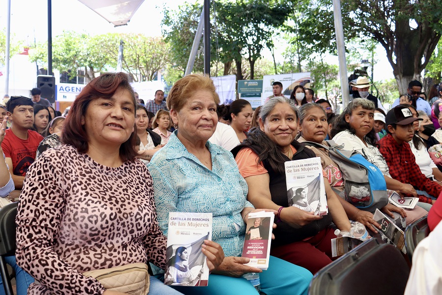 Combaten la  violencia de género durante la Jornada por la Paz y Bienestar del Pueblo