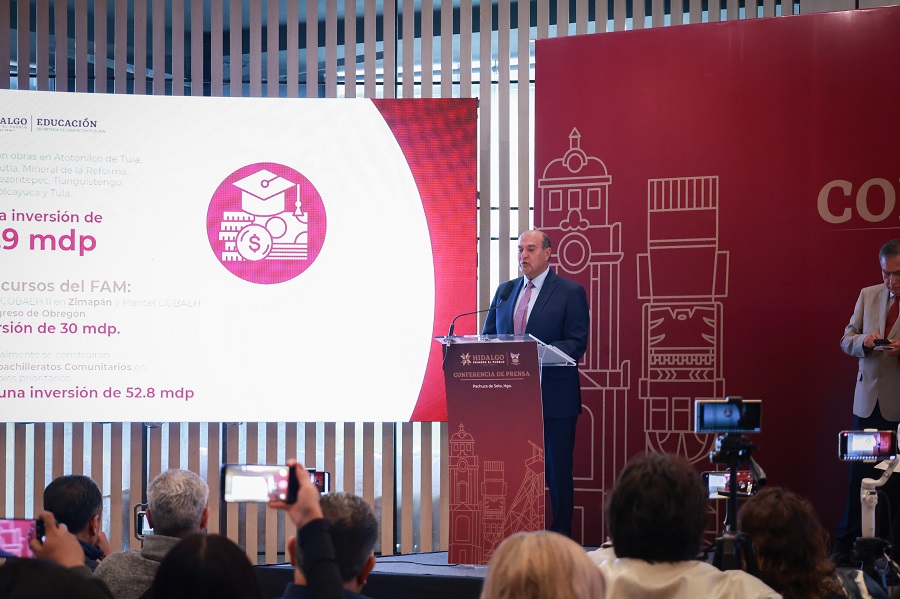 Construirán 26 Bachilleratos Para Ampliar Cobertura Educativa en Hidalgo