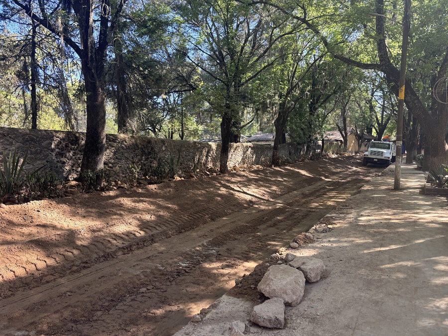 Ejecuta SIPDUS Proyecto Para Renovar La Imagen Urbana de Huasca