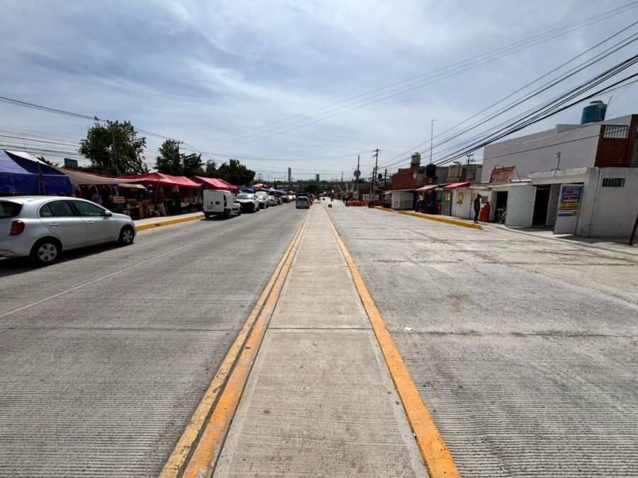Abren la Circulación de La Avenida El Tezontle en Pachuca