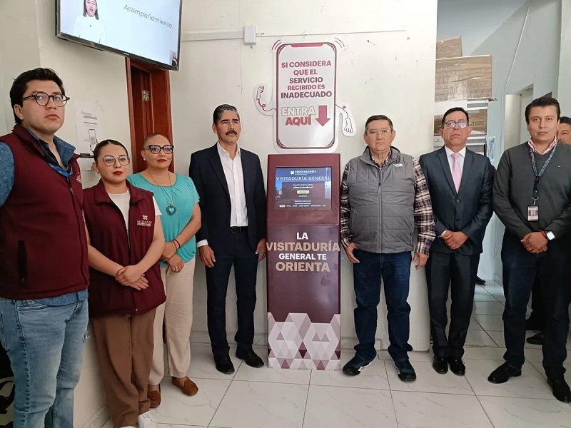 Instalan Kioscos Digitales En los Ministerios Públicos de Tula y Tlaxcoapan, Para Denunciar a Servidores Públicos de la PGJEH