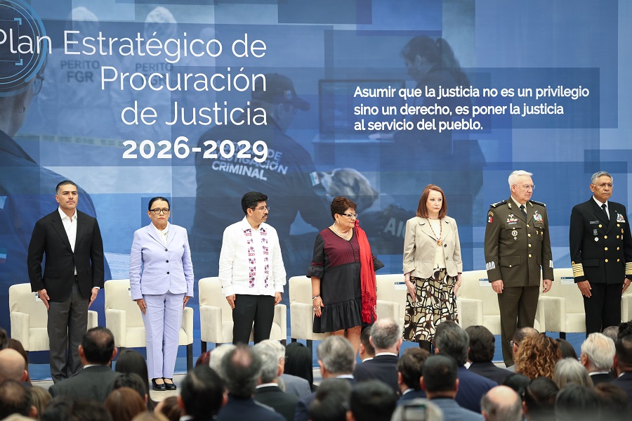 Presenta Fiscal General de la República, Ernestina Godoy Ramos, el Plan Estratégico de Procuración de Justicia 2026-2029