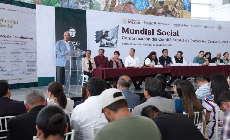 Mundial Social llega a Hidalgo Con Impulso a Infraestructura Deportiva Comunitaria