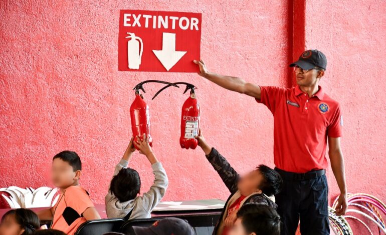 Niñas y Niños Hidalguenses se Convierten en Bomberos Gracias a Curso de Verano de la SSPH