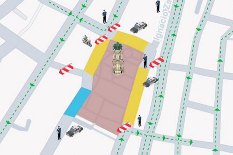 Operativo Especial de  SSPTVP Habrá Cierre de Calles por el Dia del Niño