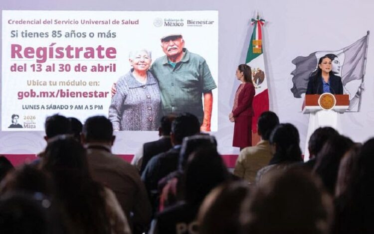 Presidenta Claudia Sheinbaum Anuncia Decreto Para Crear El Servicio Universal de Salud; del 13 al 30 de Abril Inicia Credencialización de Personas de 85 Años y Más