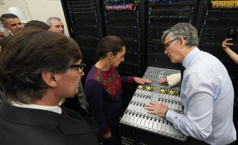 Presidenta Claudia Sheinbaum Visita El Centro Nacional de Supercomputación de Barcelona en El Marco de La Colaboración Para El Desarrollo de La Supercomputadora Coatlicue