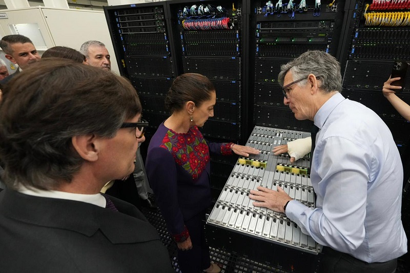 Presidenta Claudia Sheinbaum Visita El Centro Nacional de Supercomputación de Barcelona en El Marco de La Colaboración Para El Desarrollo de La Supercomputadora Coatlicue