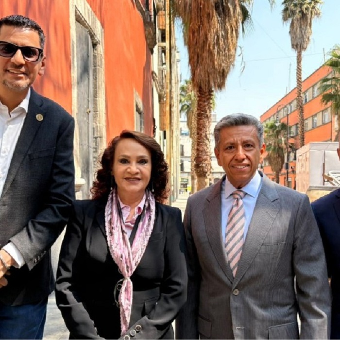 Raúl Sapién Santos, firmó el Pacto contra la extorsión, con los tres órganos del gobierno de la Ciudad de México.