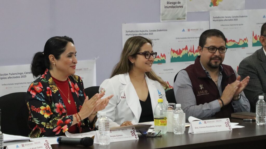 Refuerzan Vigilancia Epidemiológica y Vacunación en Hidalgo