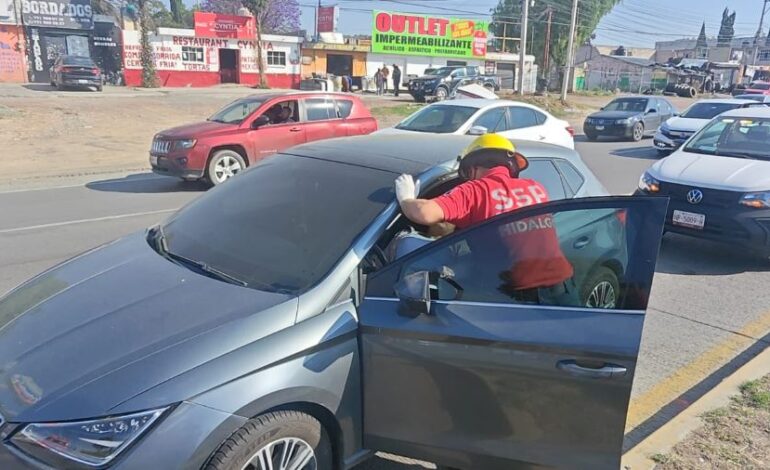 Respuesta Oportuna de la SSPH Permite Auxiliar a Mujer Embarazada en la México–Pachuca