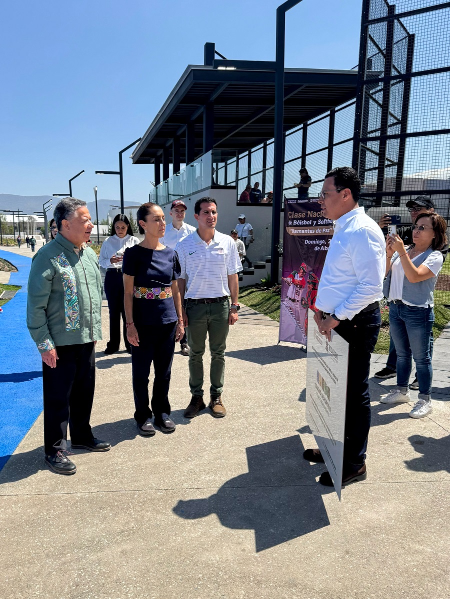 Sheinbaum y Menchaca Ponen en Marcha Infraestructura Deportiva Que Fortalece El Tejido Social En Pachuca