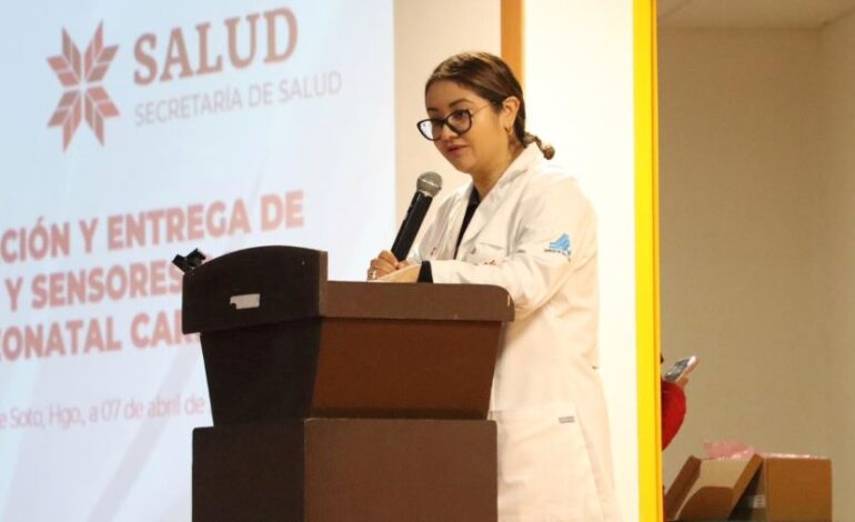 Secretaría de Salud de Hidalgo Fortalece Tamiz Neonatal Cardíaco, Con Apoyo del Club Rotario