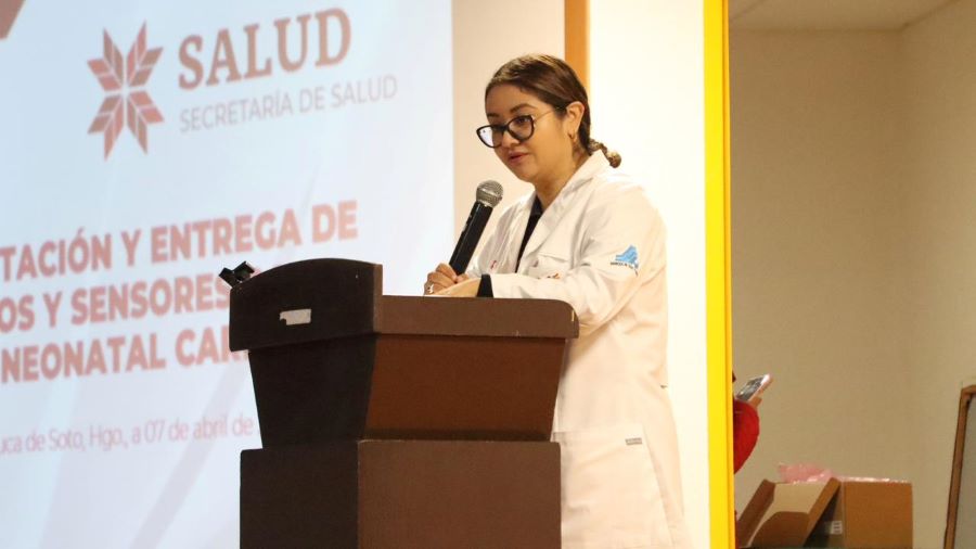 Secretaría de Salud de Hidalgo Fortalece Tamiz Neonatal Cardíaco, Con Apoyo del Club Rotario