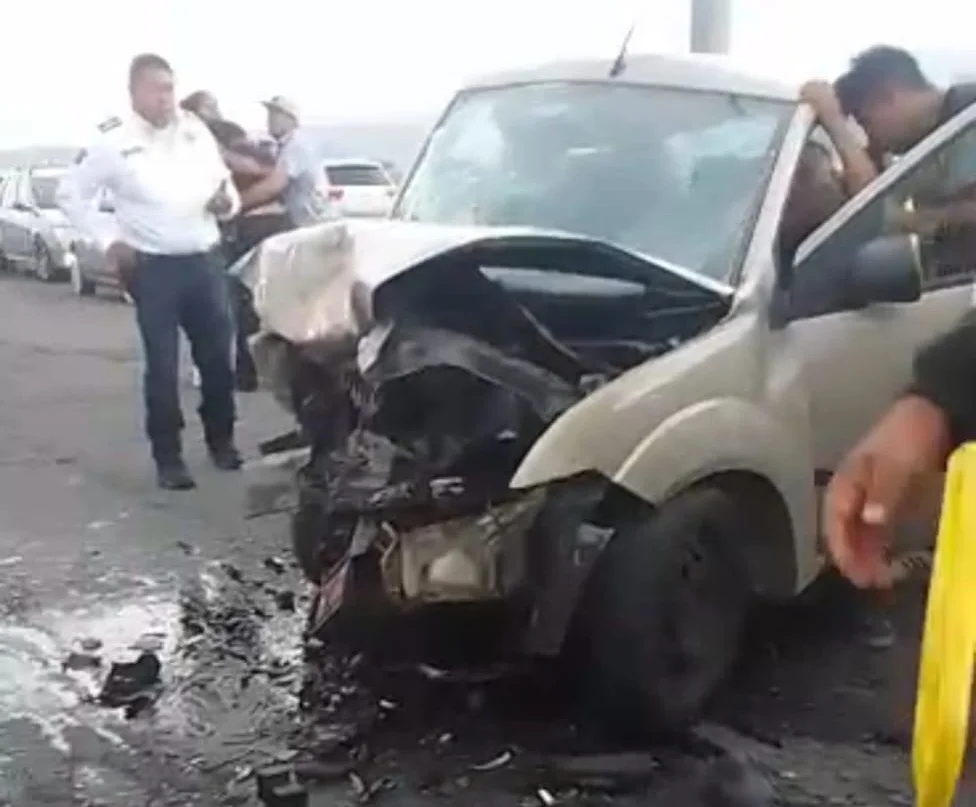 Choque a la Altura del Puente de las Vías de Irolo, en la Vía Sahagún-Zapata Muere una Mujer Hay Tres Heridos