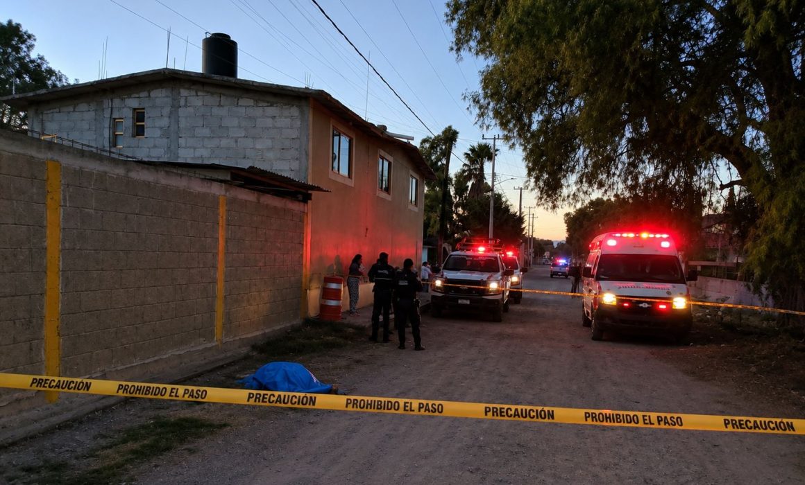 Comando Armado Ejecutó a Balazos a un Adulto Mayor en Mineral de la Reforma
