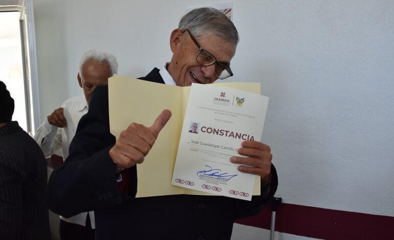 Gobierno de Hidalgo Fortalece Atención Integral y Digna Para Personas Adultas Mayores