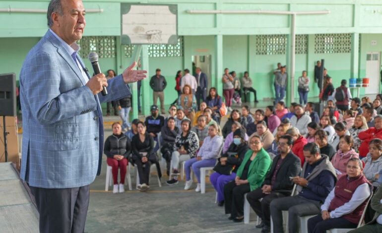Gobierno de Hidalgo invierte 17.3 mdp en nuevo edificio educativo en Mixquiahuala