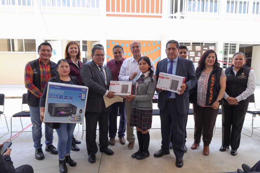 Gobierno de Hidalgo Invierte 7.6 mdp en escuelas de Chapantongo y Alfajayucan