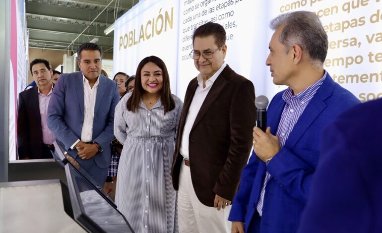 Hidalgo inaugura la Sala de Población Interactiva, un espacio único en el país para promover la cultura demográfica