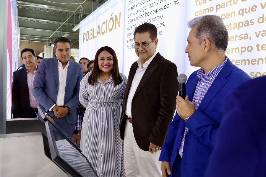 Hidalgo inaugura la Sala de Población Interactiva, un espacio único en el país para promover la cultura demográfica