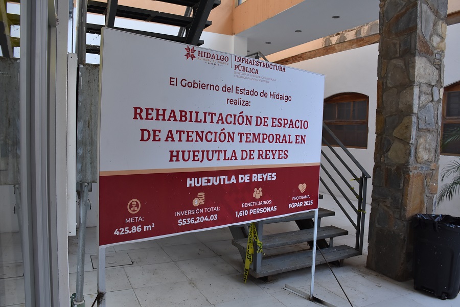 Hidalgo Invierte en Espacios de Atención de Personas Mayores en Huejutla