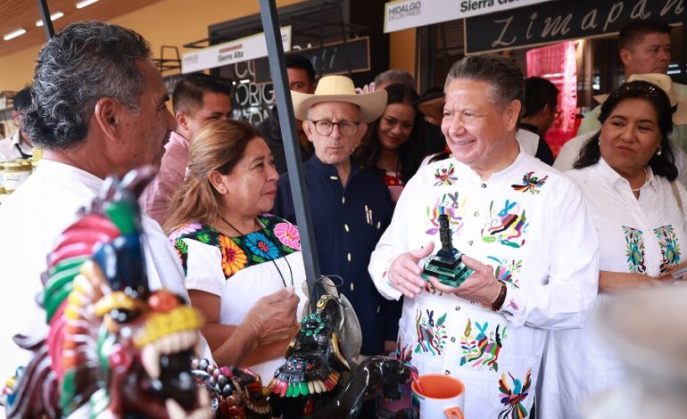 Hidalgo toma Los Pinos: Menchaca Salazar y el Gobierno de México impulsan la cultura hidalguense