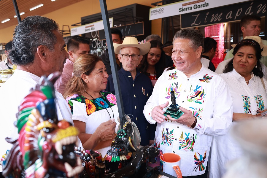 Hidalgo toma Los Pinos: Menchaca Salazar y el Gobierno de México impulsan la cultura hidalguense
