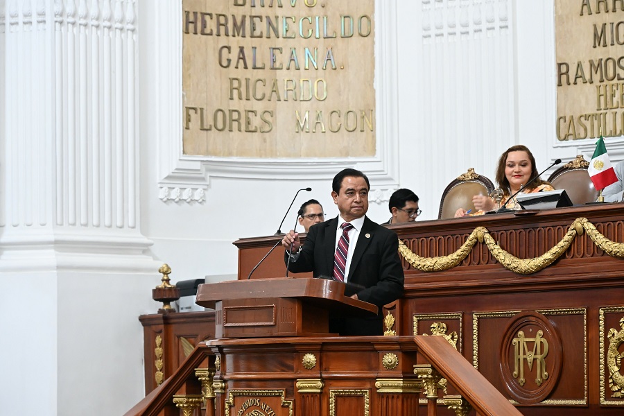 Poder Legislativo reconoce al Congreso de la Ciudad de México con la distinción La Mina del Tiempo