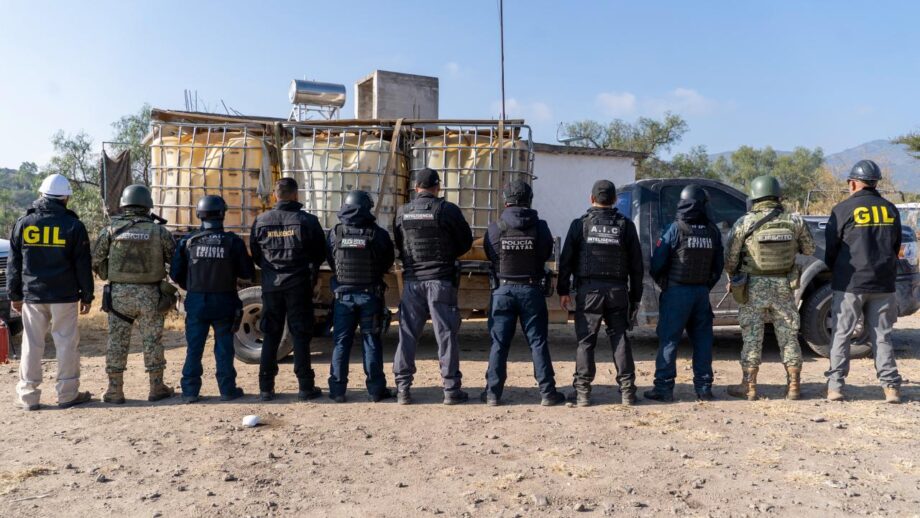 SSPH, PGJEH, SEDENA y Guardia Nacional, Aseguran Casa Usada Como Centro de Operaciones Criminales en  Sayula Pueblo, Mpio de Tepetitlán