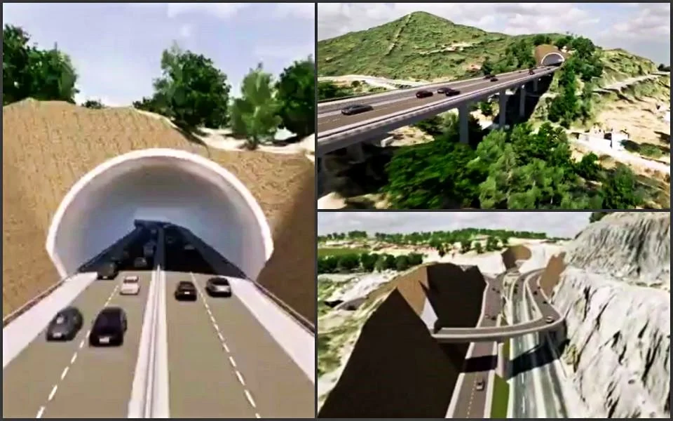Inician Obras del Túnel en La Carretera Real del Monte-Huasca