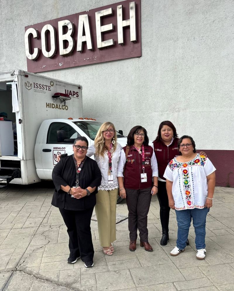 Acerca ISSSTE Hidalgo sus 22 prestaciones y servicios al personal del COBAEH