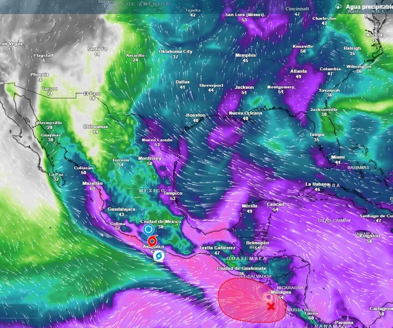 Ciclón tropical, anticiclón y Monzón,  ocasionarán Tiempo extremo esta semana