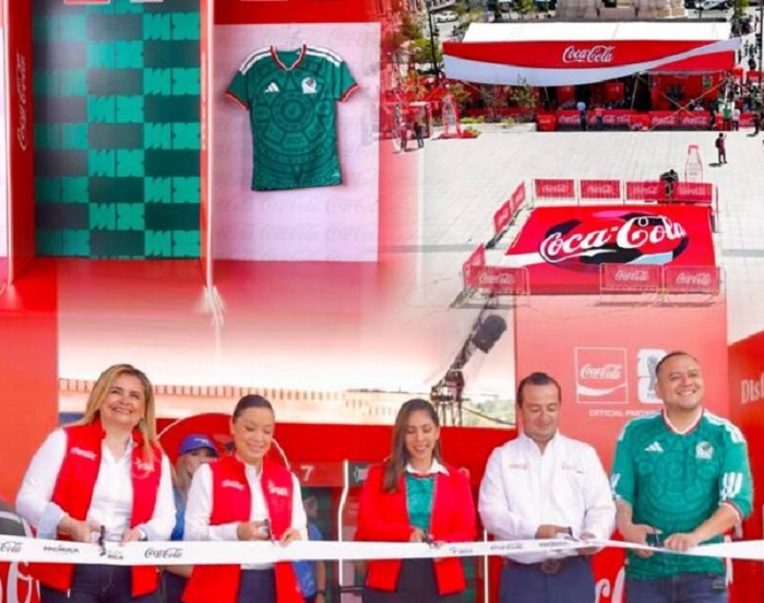 Coca-Cola Fan Fest “Experiencia Futbolera Coca-Cola” en Pachuca