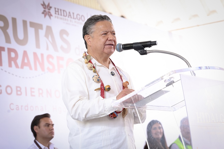 Con más obras y apoyos para Cardonal, “Hidalgo es una potencia en marcha”, afirma Julio Menchaca