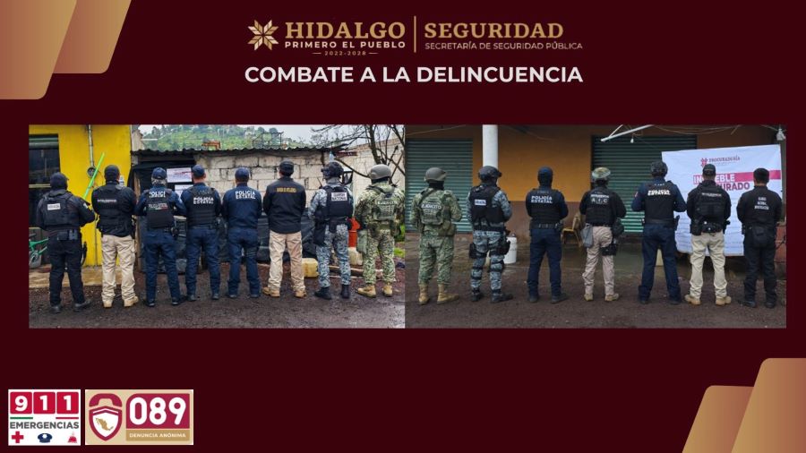Desarticula SSPH dos centros de almacenamiento ilegal de hidrocarburo en Singuilucan