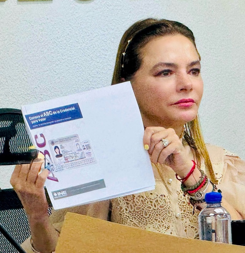 El Instituto Nacional Electoral (INE) Presentó el Nuevo Modelo de la Credencial Para Votar