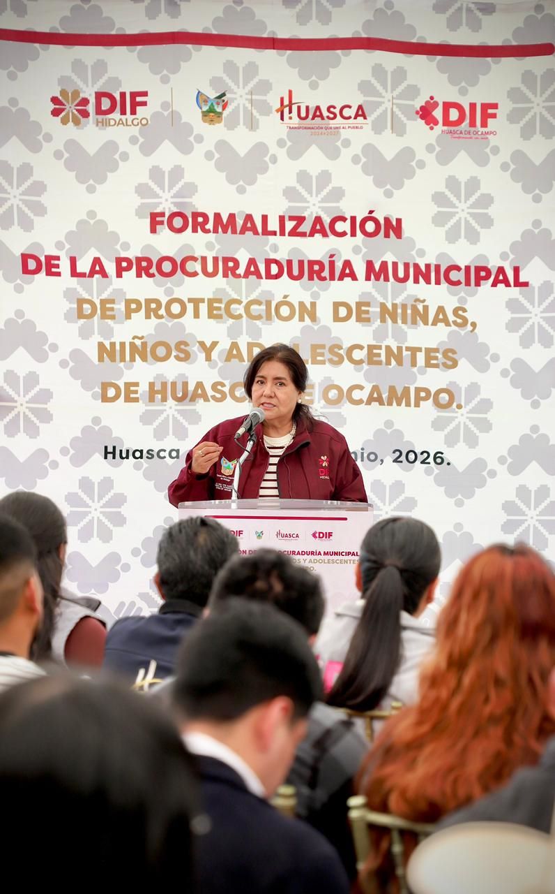 Fortalece Huasca de Ocampo la protección de la infancia con la instalación de la Procuraduría Municipal de Protección de Niñas, Niños y Adolescentes